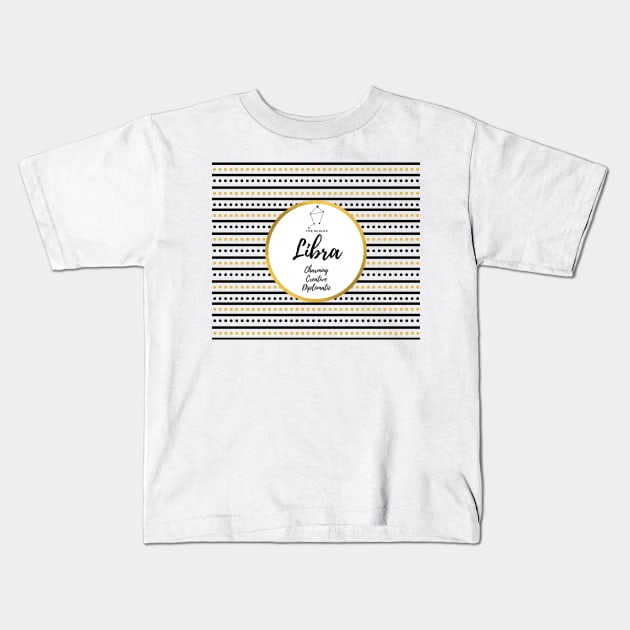 Zodiac Constellation | Libra Kids T-Shirt by Unpossible Tees